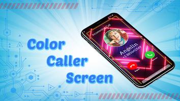 Color Caller Screen - Call Flash,Phone LED Flash スクリーンショット 1