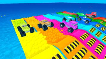 Car parking games: color cars plakat