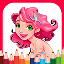 Sirène Livre de coloriage peinture sirènes APK