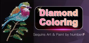 Diamond Coloring - Sequins Art