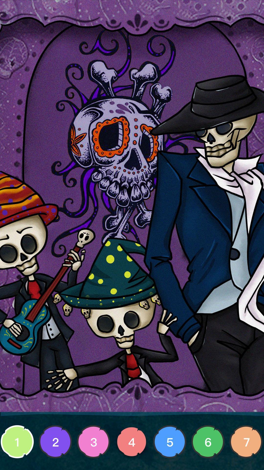 Download Zombie Coloring - Color by Numbers & Art Books for Android ...