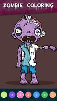 Zombie Coloring - Color by Num screenshot 1