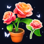 Fleur Match 3D - Blossom Sort icône