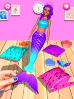 Color Reveal Mermaid Games capture d'écran 1