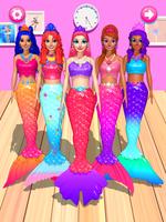 Color Reveal Mermaid Games capture d'écran 3