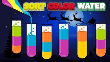 Color Water Sort - Puzzle Game Affiche