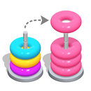 七彩套圈 - 颜色排序拼图 APK