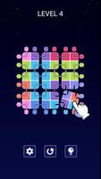 Match Colors: Tile Rotate постер