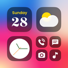Color Widgets, Theme: iWidgets アイコン