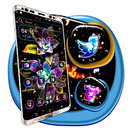 Colorful Fractal Lotus Theme APK