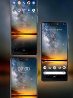 Colorful light under the stars live wallpaper screenshot 3