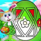 Coloring Pages : Easter Eggs icône
