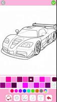 Jeux coloriage dessin voitures capture d'écran 2
