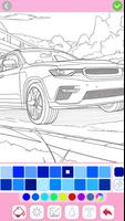 Car coloring games - Color car poster