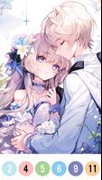 Game mewarnai:Menggambar anime screenshot 3