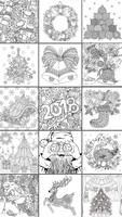 پوستر 2022  Christmas Coloring Book