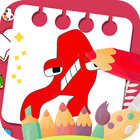 Alphabet Lore Coloring Book simgesi