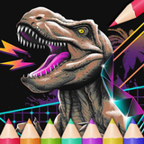 Coloring Dinosaurs Game icône