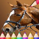 Coloring Horses Game Color APK