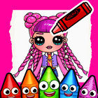 OMG Dolls LOL Coloring & Draw иконка