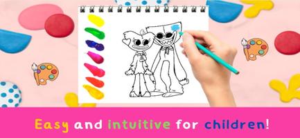 playtime Coloring: Poppy screenshot 1