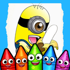Coloring Minionns: Bananaa-icoon