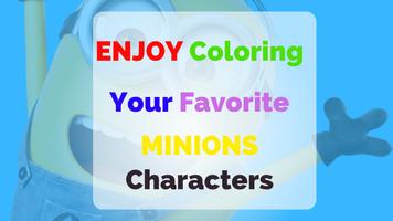 Coloring Minionns: Bananaa screenshot 1