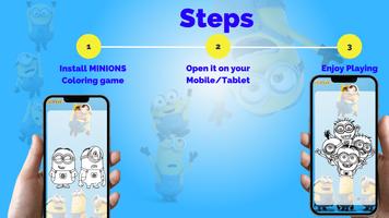 Coloring Minionns: Bananaa screenshot 2