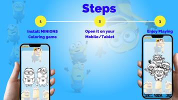 Coloring Minionns: Bananaa capture d'écran 2