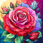 Paint by Number: Coloring Book 图标