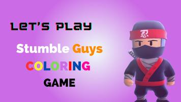 Stamble Guy's Coloring & Draw 포스터