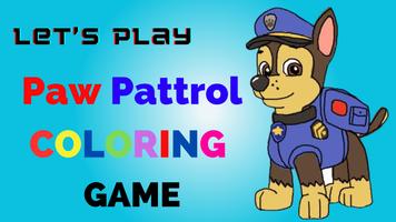 Paw Coloring: Pattrol Coloring poster