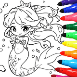 Mermaid Coloring:Mermaid games APK