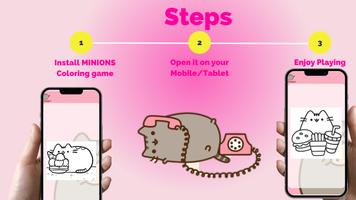 Pusheen Coloring: coloring Cat تصوير الشاشة 2
