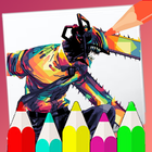 Chainsaw Man Coloring Book icon
