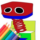 libro para colorear boxy boo APK