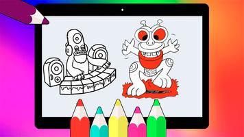 Mammott monsters Coloring book screenshot 2