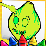 Ms Lemon Coloring Book آئیکن