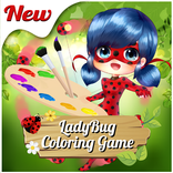 LadyBug - & - Cat Noir : Coloring Book Game