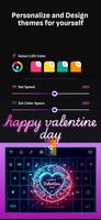 Neon Love Keyboard : LED Theme Screenshot 2