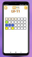 Colour puzzle game: Brain game Cartaz