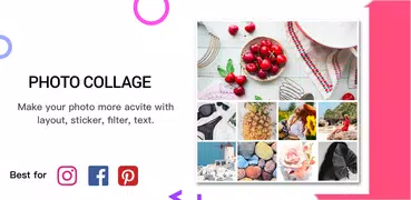 Photo collage maker- Pic Collage app, Photo editor