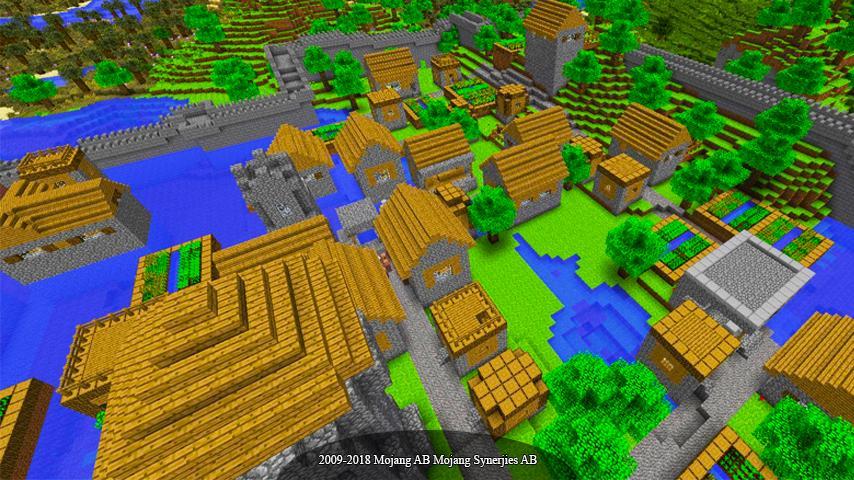 Collection village maps for minecraft pe for Android APK