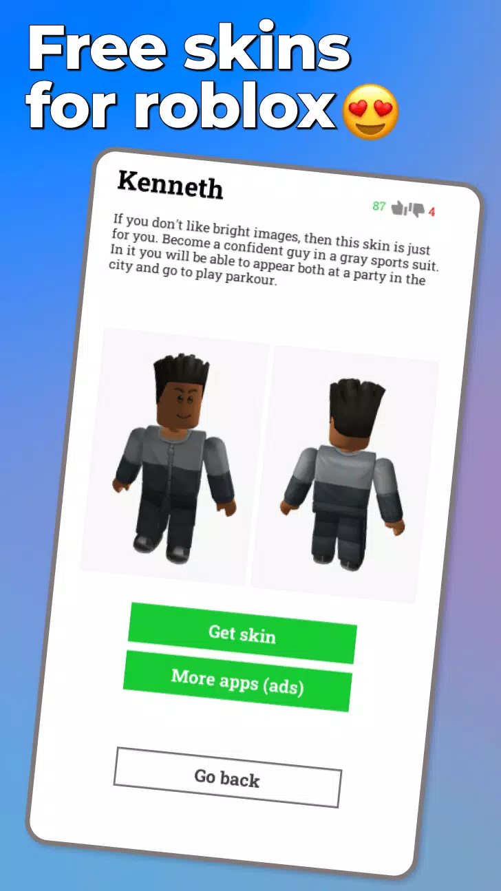 Free Robux Skins - boys and Girls APK for Android Download