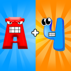 Alphabet Merge Number Run 3D أيقونة