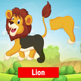 Puzzle für Kinder - Englisch lernen Zeichen