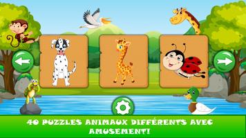 Puzzles pour enfants: jeu éduc Affiche