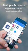 Dual Space: Double Compte-Multicompte Fee تصوير الشاشة 2