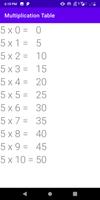 Multiplication Tables and Test スクリーンショット 2