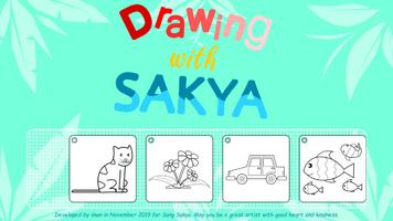 Drawing with Sakya Affiche